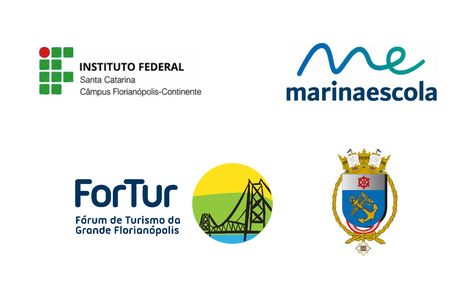 IFSC · Câmpus Florianópolis-Continente, Marina Escola, FORTUR · Fórum de Turismo da Grande Florianópolis, Capitania dos Portos de Santa Catarina